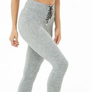 Fitted gray leggings. Supper thick 💪